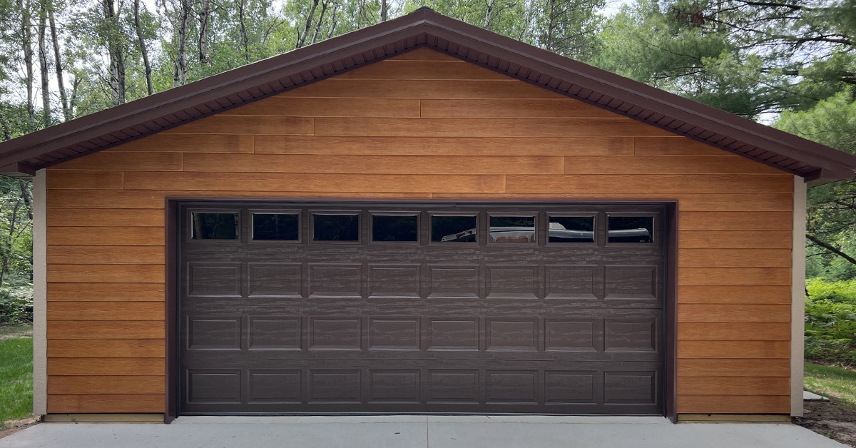 Hardie Lap Siding Legacy Maple Stain